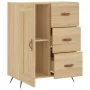 Aparador de madera de ingeniería roble Sonoma 69,5x34x90 cm de , Aparadores - Ref: Foro24-830231, Precio: 90,68 €, Descuento: %
