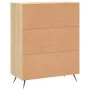 Aparador de madera de ingeniería roble Sonoma 69,5x34x90 cm de , Aparadores - Ref: Foro24-830231, Precio: 90,68 €, Descuento: %