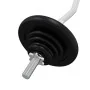 Juego de barra con discos 30 kg hierro fundido y acero cromado by , free weight - Ref: Foro24-93628, Price: 132,12 €, Discoun...