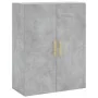 Armario de pared gris hormigón 69,5x34x90 cm de , Aparadores - Ref: Foro24-828416, Precio: 77,27 €, Descuento: %