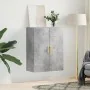Armario de pared gris hormigón 69,5x34x90 cm de , Aparadores - Ref: Foro24-828416, Precio: 77,27 €, Descuento: %