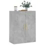 Armario de pared gris hormigón 69,5x34x90 cm de , Aparadores - Ref: Foro24-828416, Precio: 77,27 €, Descuento: %