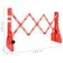 Barrera de tráfico plegable roja 210x50x105 cm von , Straßen- und Verkehrszeichen - Ref: Foro24-150989, Preis: 148,29 €, Raba...