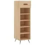 Zapatero madera de ingeniería roble Sonoma 30x35x105 cm von , Schränke und Lagerung - Ref: Foro24-829647, Preis: 55,14 €, Rab...