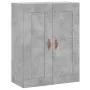 Armario de pared madera ingeniería gris hormigón 69,5x34x90 cm by , Sideboards - Ref: Foro24-830360, Price: 69,67 €, Discount: %