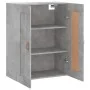 Armario de pared madera ingeniería gris hormigón 69,5x34x90 cm by , Sideboards - Ref: Foro24-830360, Price: 69,67 €, Discount: %