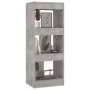 Estantería/divisor madera ingeniería gris hormigón 40x30x103 cm by , Bookcases and shelves - Ref: Foro24-811614, Price: 57,00...