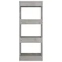 Estantería/divisor madera ingeniería gris hormigón 40x30x103 cm by , Bookcases and shelves - Ref: Foro24-811614, Price: 57,00...
