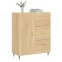 Aparador de madera de ingeniería roble Sonoma 69,5x34x90 cm von , Sideboards - Ref: Foro24-827895, Preis: 75,61 €, Rabatt: %