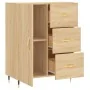 Aparador de madera de ingeniería roble Sonoma 69,5x34x90 cm von , Sideboards - Ref: Foro24-827895, Preis: 75,61 €, Rabatt: %
