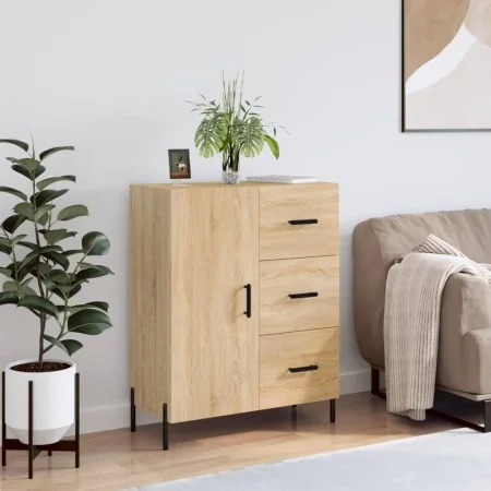 Aparador de madera de ingeniería roble Sonoma 69,5x34x90 cm de , Aparadores - Ref: Foro24-827927, Precio: 106,43 €, Descuento: %