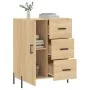 Aparador de madera de ingeniería roble Sonoma 69,5x34x90 cm de , Aparadores - Ref: Foro24-827927, Precio: 106,43 €, Descuento: %