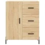 Aparador de madera de ingeniería roble Sonoma 69,5x34x90 cm de , Aparadores - Ref: Foro24-827927, Precio: 106,43 €, Descuento: %