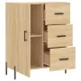 Aparador de madera de ingeniería roble Sonoma 69,5x34x90 cm de , Aparadores - Ref: Foro24-827927, Precio: 106,43 €, Descuento: %