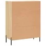 Aparador de madera de ingeniería roble Sonoma 69,5x34x90 cm de , Aparadores - Ref: Foro24-827927, Precio: 106,43 €, Descuento: %