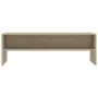 Mueble de TV madera contrachapada roble Sonoma 120x40x40cm by , TV Furniture - Ref: Foro24-800039, Price: 56,07 €, Discount: %