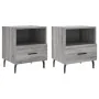 Mesitas noche 2 uds madera ingeniería gris Sonoma 40x35x47,5 cm von , Nachttische - Ref: Foro24-827481, Preis: 60,27 €, Rabat...