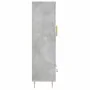 Aparador alto madera de ingeniería gris hormigón 69,5x31x115 cm von , Sideboards - Ref: Foro24-828288, Preis: 85,90 €, Rabatt: %