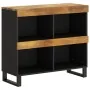 Armario auxiliar de madera maciza de mango 85x33x75 cm de , Mesitas de noche - Ref: Foro24-352900, Precio: 139,98 €, Descuent...