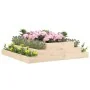 Jardinera de madera maciza de pino 110x110x27 cm by , Pots and planters - Ref: Foro24-823899, Price: 47,00 €, Discount: %