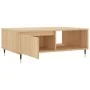 Mesa de centro madera de ingeniería roble Sonoma 90x60x35 cm by , Coffee table - Ref: Foro24-827055, Price: 61,40 €, Discount: %