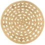 Alfombra hecha a mano de yute trenzado 240 cm de , Alfombras - Ref: Foro24-343616, Precio: 111,72 €, Descuento: %