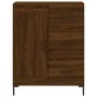 Aparador de madera de ingeniería marrón roble 69,5x34x90 cm von , Sideboards - Ref: Foro24-830267, Preis: 98,97 €, Rabatt: %