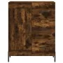 Aparador de madera de ingeniería roble ahumado 69,5x34x90 cm de , Aparadores - Ref: Foro24-830273, Precio: 101,49 €, Descuent...