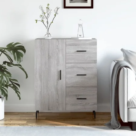 Aparador de madera de ingeniería gris Sonoma 69,5x34x90 cm von , Sideboards - Ref: Foro24-827938, Preis: 98,36 €, Rabatt: %