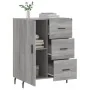 Aparador de madera de ingeniería gris Sonoma 69,5x34x90 cm von , Sideboards - Ref: Foro24-827938, Preis: 98,36 €, Rabatt: %
