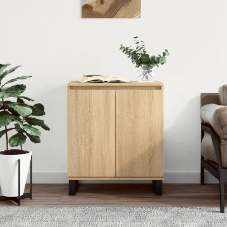 Aparador de madera contrachapada roble Sonoma 60x35x70 cm by , Sideboards - Ref: Foro24-827167, Price: 78,19 €, Discount: %