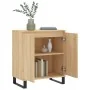 Aparador de madera contrachapada roble Sonoma 60x35x70 cm by , Sideboards - Ref: Foro24-827167, Price: 78,19 €, Discount: %