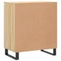 Aparador de madera contrachapada roble Sonoma 60x35x70 cm by , Sideboards - Ref: Foro24-827167, Price: 78,19 €, Discount: %