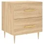 Mesita de noche madera de ingeniería roble Sonoma 40x35x47,5 cm by , Nightstands - Ref: Foro24-827282, Price: 54,16 €, Discou...
