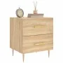 Mesita de noche madera de ingeniería roble Sonoma 40x35x47,5 cm by , Nightstands - Ref: Foro24-827282, Price: 54,16 €, Discou...