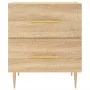 Mesita de noche madera de ingeniería roble Sonoma 40x35x47,5 cm by , Nightstands - Ref: Foro24-827282, Price: 54,16 €, Discou...