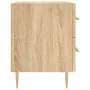 Mesita de noche madera de ingeniería roble Sonoma 40x35x47,5 cm by , Nightstands - Ref: Foro24-827282, Price: 54,16 €, Discou...