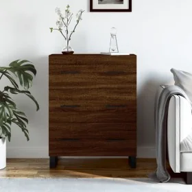 Aparador de madera de ingeniería marrón roble 69,5x34x90 cm von , Sideboards - Ref: Foro24-827883, Preis: 110,32 €, Rabatt: %