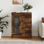 Aparador de madera de ingeniería roble ahumado 69,5x34x90 cm de , Aparadores - Ref: Foro24-828049, Precio: 97,84 €, Descuento: %