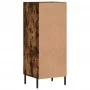Aparador madera de ingeniería roble ahumado 34,5x34x90 cm by , Sideboards - Ref: Foro24-828553, Price: 62,39 €, Discount: %