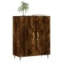 Aparador de madera de ingeniería roble ahumado 69,5x34x90 cm de , Aparadores - Ref: Foro24-827705, Precio: 74,55 €, Descuento: %