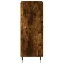 Aparador de madera de ingeniería roble ahumado 69,5x34x90 cm de , Aparadores - Ref: Foro24-827705, Precio: 74,55 €, Descuento: %