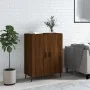 Aparador de madera de ingeniería marrón roble 69,5x34x90 cm de , Aparadores - Ref: Foro24-827747, Precio: 102,80 €, Descuento: %