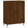 Aparador de madera de ingeniería marrón roble 69,5x34x90 cm de , Aparadores - Ref: Foro24-827747, Precio: 102,80 €, Descuento: %