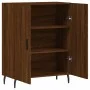 Aparador de madera de ingeniería marrón roble 69,5x34x90 cm de , Aparadores - Ref: Foro24-827747, Precio: 102,80 €, Descuento: %