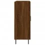 Aparador de madera de ingeniería marrón roble 69,5x34x90 cm de , Aparadores - Ref: Foro24-827747, Precio: 102,80 €, Descuento: %