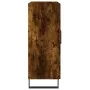 Aparador de madera de ingeniería roble ahumado 69,5x34x90 cm de , Aparadores - Ref: Foro24-827753, Precio: 86,16 €, Descuento: %