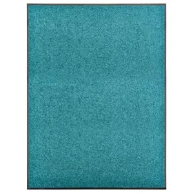 Felpudo lavable azul cian 90x120 cm von , Fußmatten - Ref: Foro24-323460, Preis: 54,56 €, Rabatt: %