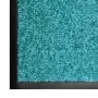 Felpudo lavable azul cian 90x120 cm von , Fußmatten - Ref: Foro24-323460, Preis: 54,56 €, Rabatt: %