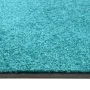 Felpudo lavable azul cian 90x120 cm von , Fußmatten - Ref: Foro24-323460, Preis: 54,56 €, Rabatt: %